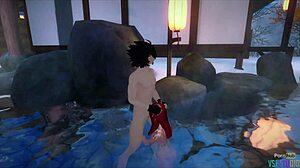 3Dアニメの罪深い旅人との仮想セックスファンタジーが現実に!