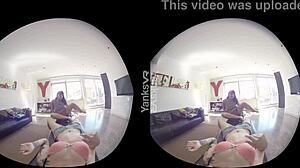 Vídeo HD VR de duas amadoras se masturbando e chegando ao orgasmo