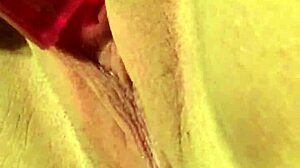 Big butt guy gets soaked in solo masturbation video
