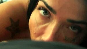 אנה דארקס החושנית חודרת מאחור ומפגש אוראלי-אנאלי עם גימור פנים בסרט זה למבוגרים מברזיל