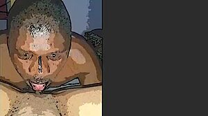 Afrikkalainen amatööri saa päänsä nuoltua kotitekoisessa sarjakuvavideossa
