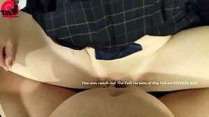 एक हॉट एनकाउंटर में जापानी बेब के साथ अनंसर्ड हेंटाई वीडियो।