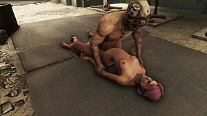 Fallout 4: Raziskovanje temnih fantazij z rožnatolasim likom v BDSM