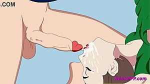 Wanita dewasa berisi melakukan seks oral yang luar biasa - animasi Hentai eksplisit