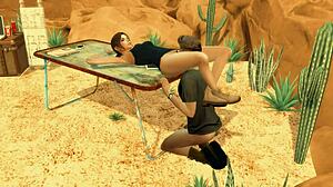 Η Παρωδία του Tomb Raider στο Sims 4 με Αιγυπτιακούς φαλλούς του πεπρωμένου
