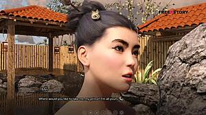 Atlas, a vámpír herceg, egy kínai szobalányt élvez a hüvelyében és a végbélnyílásában ebben az animációs hentai videóban