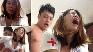 Кинеска медицинска сестра великих груди упушта се у ванбрачну аферу