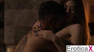 Un juego previo caliente con temática de comida que lleva a un apasionado amor por un par sensual - con Michelle Anthony y Eroticax